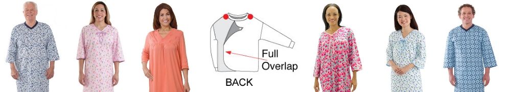 What is an Adaptive Open Back Nightgown?