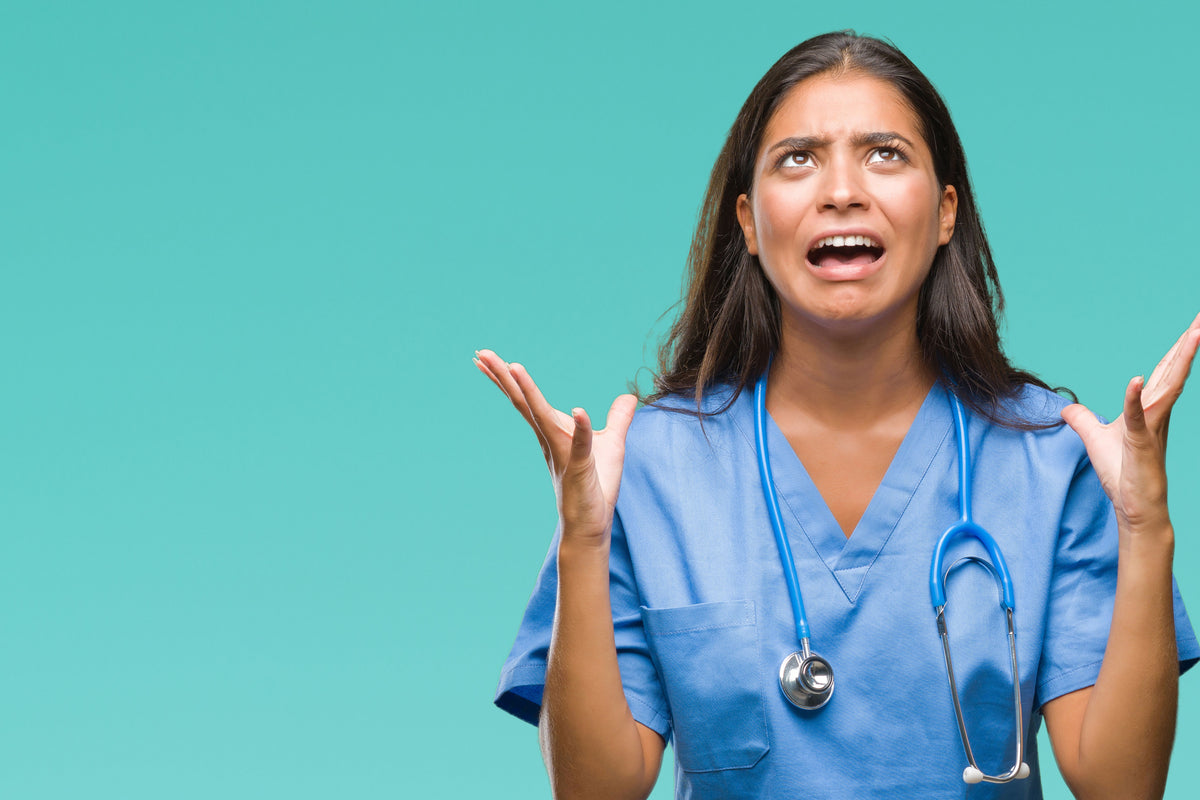 Stressed out Nurse