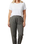 Women's Premium Cotton Stretch High-Waisted Black Leggings - Dressy Comfort in an Everyday Essential