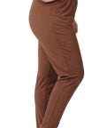 Women's Premium Cotton Stretch High-Waisted Black Leggings - Dressy Comfort in an Everyday Essential - Silverts 11