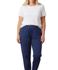 Women's Premium Cotton Stretch High-Waisted Black Leggings - Dressy Comfort in an Everyday Essential - Silverts 16