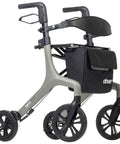 AeroWalk ™ Ultra-Lite Rollator, Gray - Silverts 1