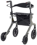 AeroWalk ™ Ultra-Lite Rollator, Gray - Silverts 6