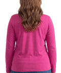 Women's Relaxed fit Long Sleeved Turtleneck Top - Silverts 6