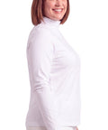 Women's Relaxed fit Long Sleeved Turtleneck Top - Silverts 15