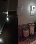 2-Pack: LED Night Light, Plug-in Wall Sconce with Auto Dusk to Dawn Sensor - Silverts 4