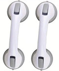 2-Pack: Shower Handle Grab Bars For Bathtubs And Showers - Silverts 1