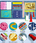 Fidget Blanket for Adults with Dementia & Alzheimer's, sensory activities for dementia patients - Silverts 2