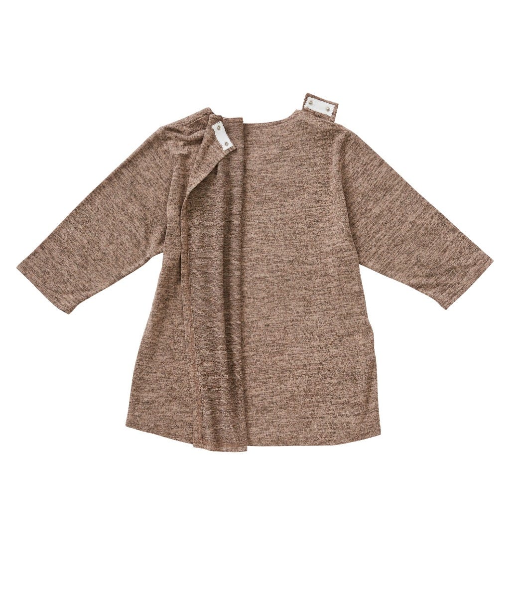 Women's Open Back Diamond Neck Top