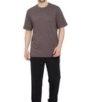 Men's Heavyweight Short Sleeve Crew Neck with Pocket T-Shirt - Silverts 19