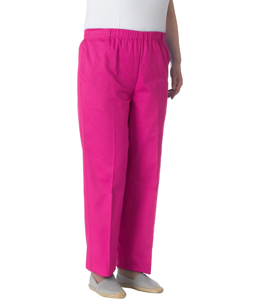 Women's Self Dressing Easy Access Cotton Pant