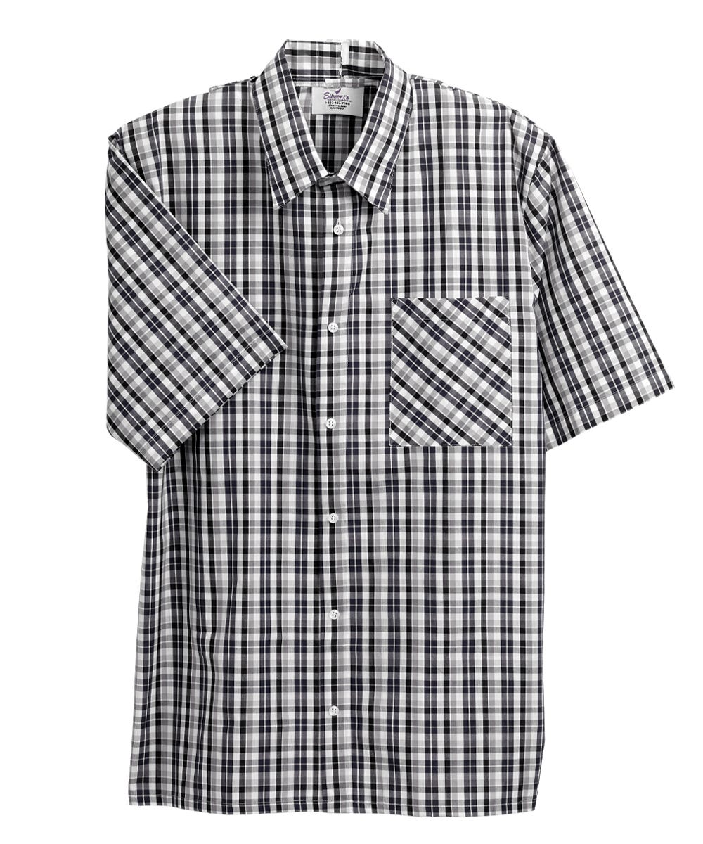 Men's Open Back Short Sleeve Shirt
