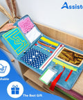 Fidget Blanket for Adults with Dementia & Alzheimer's, sensory activities for dementia patients - Silverts 6