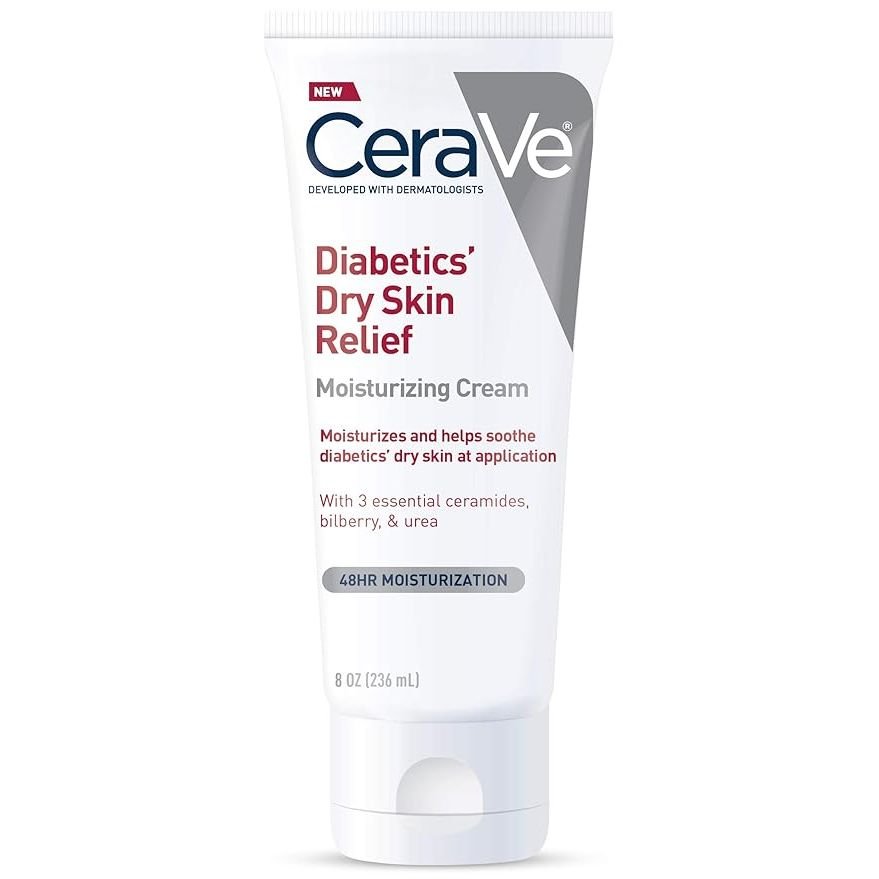 CeraVe Diabetics Dry Skin Relief Moisturizing Cream 8 Oz - Silverts 1