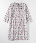 100% Cotton Flannel Hospital Gown with Snaps - Clearance - Silverts 6