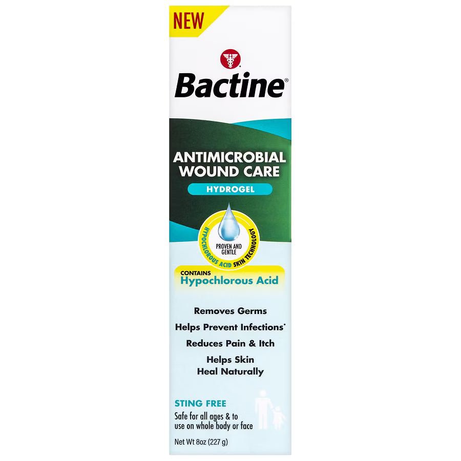 Bactine Antimicrobial Wound Care Hydrogel 8oz - Silverts 1