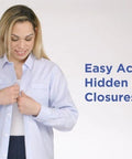 Women's Magnetic Closure Top for Arthritis - Clearance