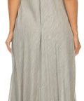 Sakkas Egan Women's Long Embroidered Caftan Dress / Cover Up With Embroidered Cap Sleeves