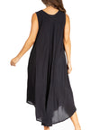 Sakkas Starlight Fourth Women's Tie Dye Caftan Tank Dress/Cover Up Beach Kaftan