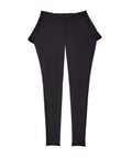 Classic Black Open Back Leggings