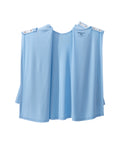 Women's Open Back Embellished Long Sleeve Top