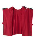 Women's Open Back Seasonal Print Top