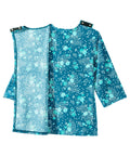 Women's Open Back Shirred Top - Silverts 21
