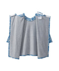 Women's Open Back 3/4 Sleeve Soft Knit Top - Silverts 3