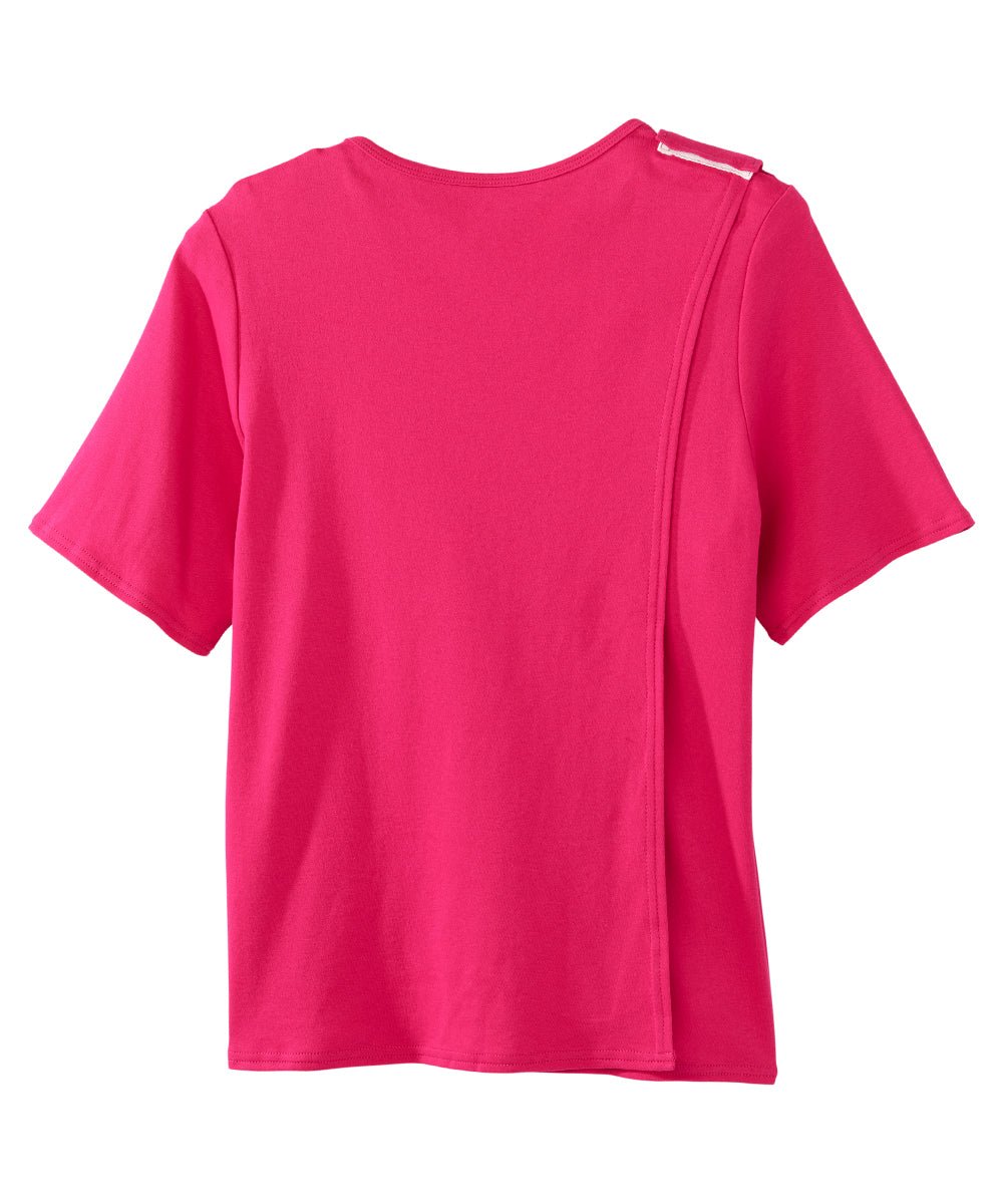 Women's Soft Embroidered Adaptive Top - Silverts 67