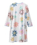 Women's Soft Bow Open Back Nightgown - Silverts 6