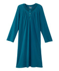 Women's No Peek Hospital & Home Care Gown with Lace Neckline - Silverts 50