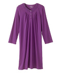 Women's No Peek Hospital & Home Care Gown with Lace Neckline - Silverts 54