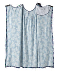 Open Back Knit Nightgown with Lace Trim