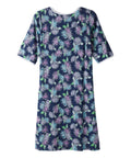 Open Back Knit Nightgown with Lace Trim - Clearance - Silverts 14