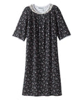 Open Back Knit Nightgown with Lace Trim - Clearance - Silverts 15