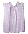 Open Back Knit Nightgown with Lace Trim - Silverts 61