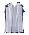 Open Back Knit Nightgown with Lace Trim - Clearance - Silverts 25