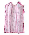 Open Back Knit Nightgown with Lace Trim - Clearance - Silverts 33
