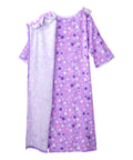Open Back Knit Nightgown with Lace Trim - Clearance - Silverts 48
