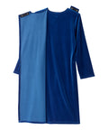 Women's Open Back Velvet Dress