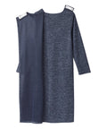 Women's Open Back Sweater Knit Dress - Silverts 4