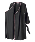 Women's Buttery Soft Open Front Nightgown/Robe - Silverts 8