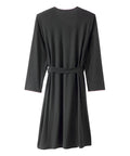 Women's Buttery Soft Open Front Nightgown/Robe - Silverts 10