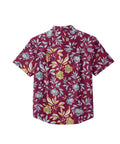 Magnetic Buttons Men's Short Sleeve Shirt