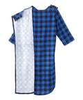 Men's Flannel Hospital & Home Care Gown - Silverts 21