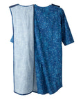 Men's Flannel Hospital & Home Care Gown - Silverts 25
