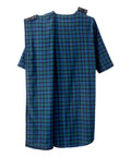 Men's Flannel Hospital & Home Care Gown - Silverts 8