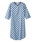 Men's Flannel Hospital & Home Care Gown - Silverts 40