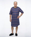 Men's Flannel Hospital & Home Care Gown