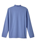 Men's Adaptive Open Back Polo Shirt with Long Sleeves - Silverts 9
